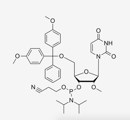 Oligonucleotide CE 5 &quot; - τροποποιημένες ο--2'-ο-Methyluridine νουκλεοτίδες 3 &quot; - Phosphoramidite CAS 110764-79-9 σύνθεση