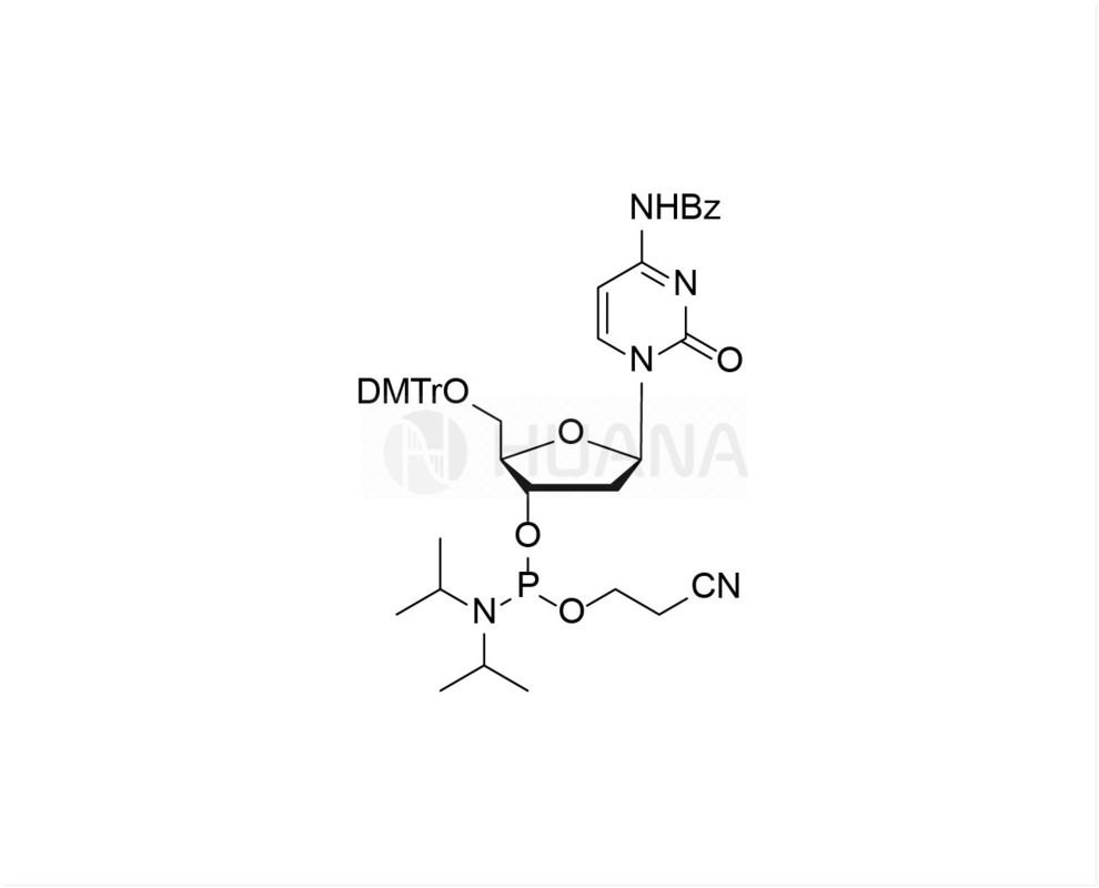 DMTr-dC ((Bz)-3'-CE-Φοσφοραμιδίτη CAS:102212-98-6 σύνθεση ολιγονουκλεοτιδίων DNA φωσφοραμιδίτη dC ((Bz) κατασκευαστής