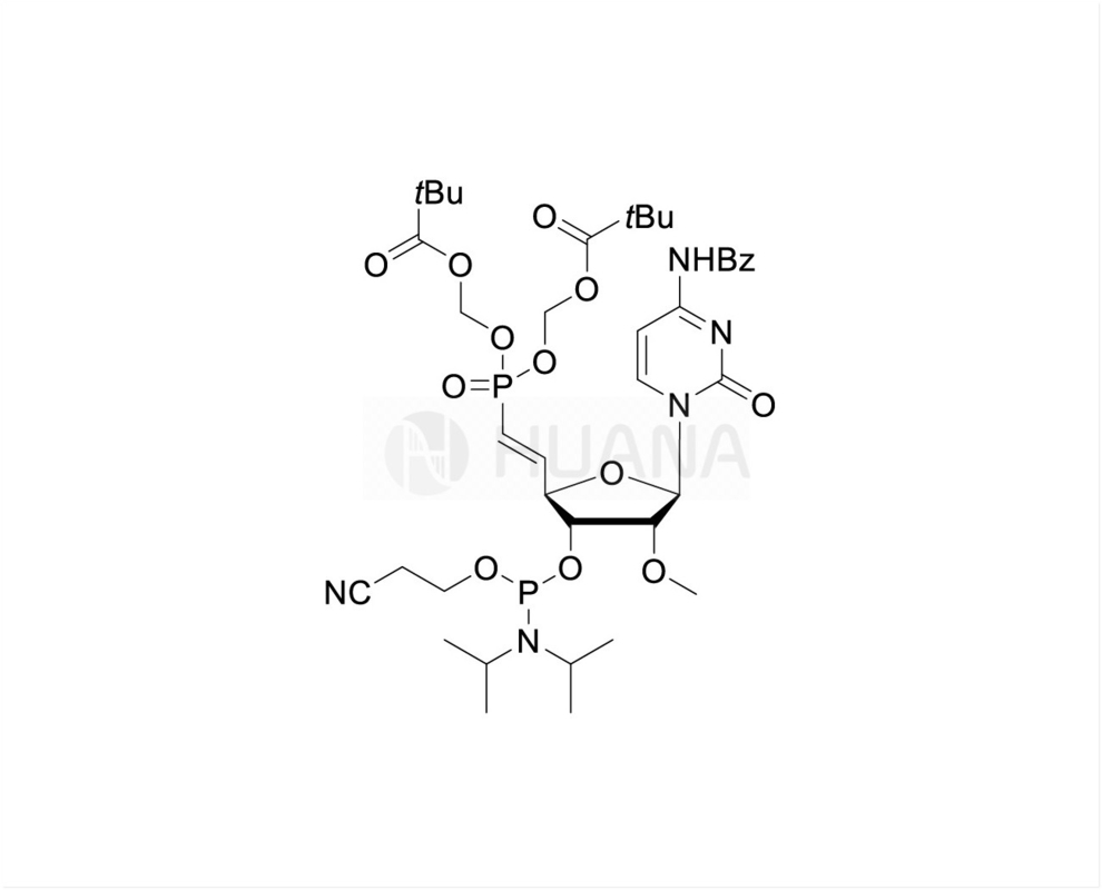 5'-POM-(E) -βινυλοφωσφονικό-2'-O-Me-rC(Bz)-3'-CE-φωσφοραμιδίτη