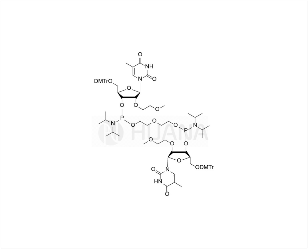 di ((5'-O-DMTr-2'-O-MOE-rT-3'-oxy) - ((oxybis ((εθανίου-1,2-διλίου)) - bis ((διζοπροπυλοφωσφοραμιδίτη)